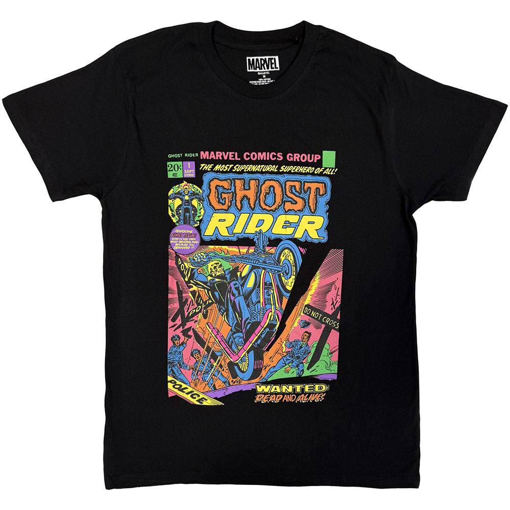 Marvel Ghost Rider - Dead Or Alive Tshirt Homme - Noir